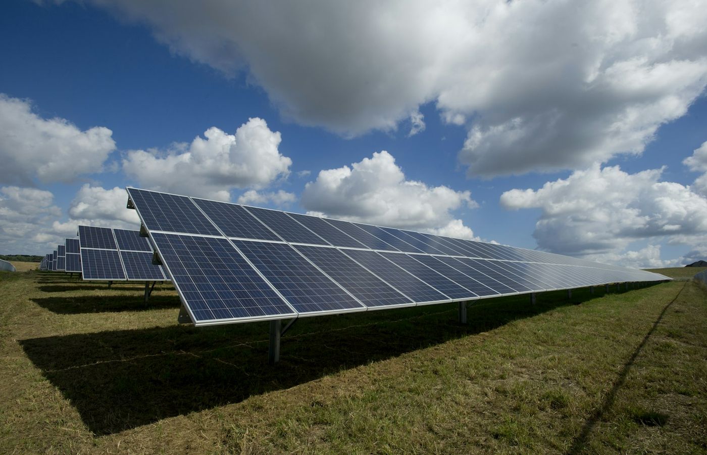 Solar array supplying clean energy